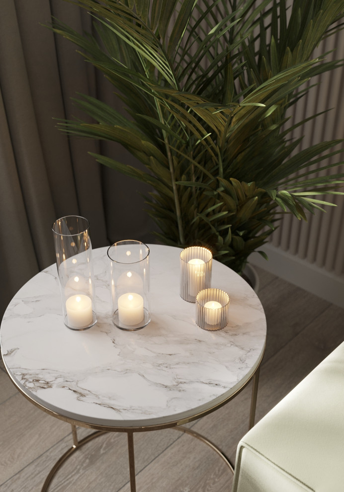 Кухня-гостиная неоклассика