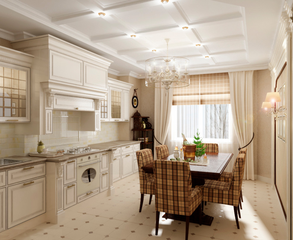 Квартира в легкой классике с романтичными декоративными деталями