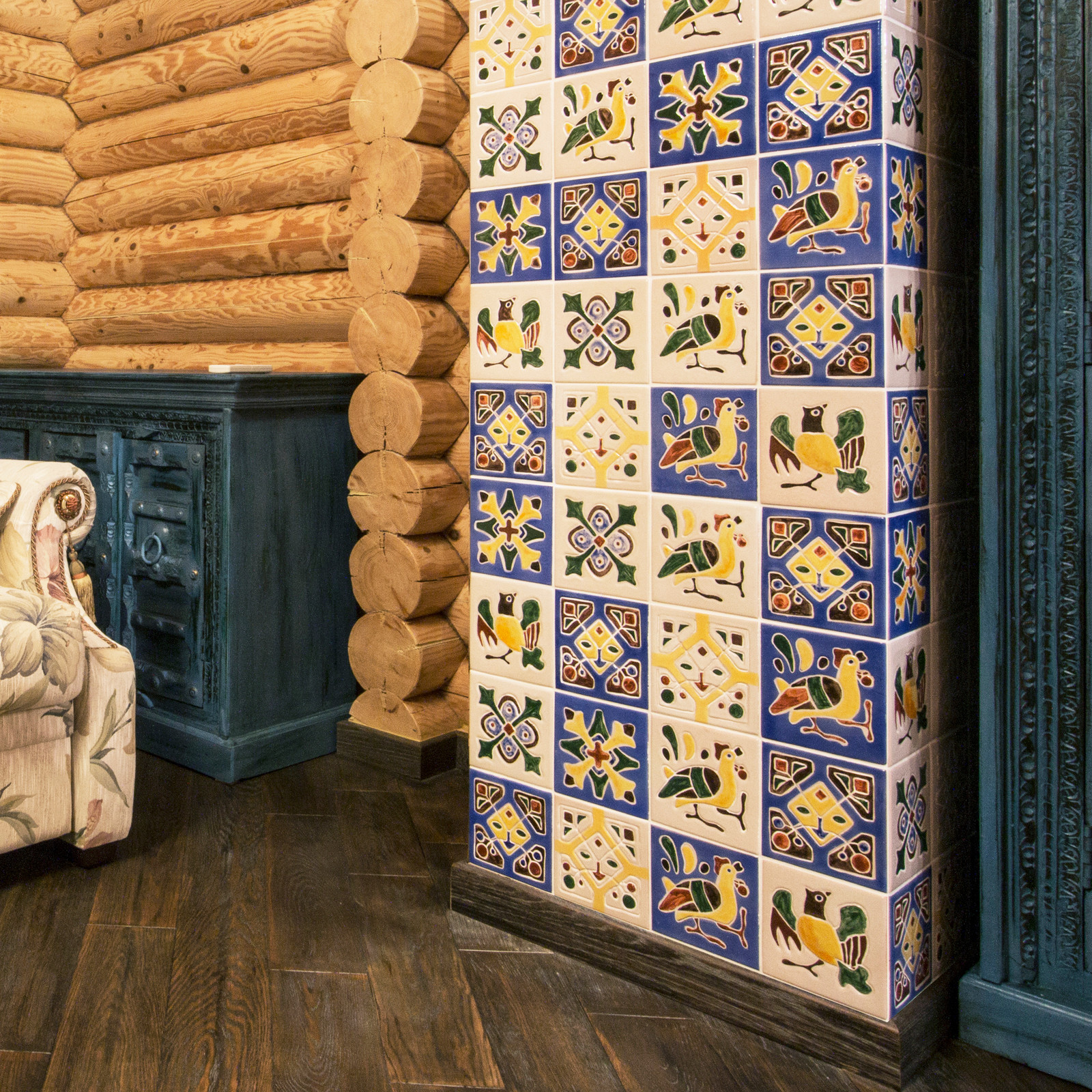 Интерьер сруба