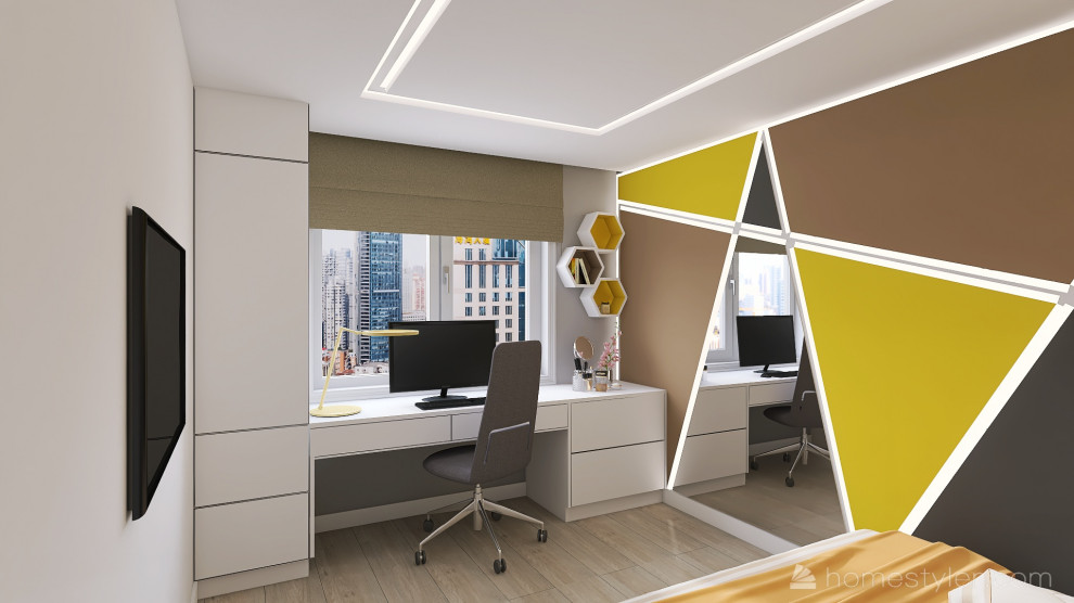 Обложка проекта: квартира двухкомнатная