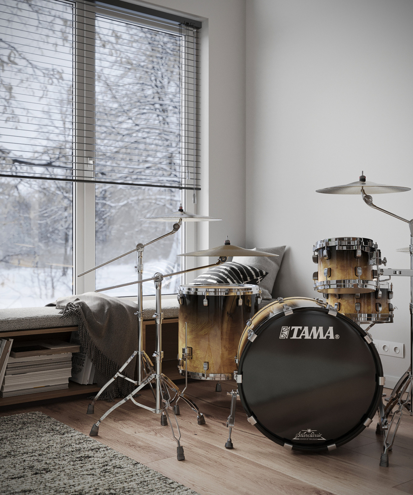 Интерьер гостиной