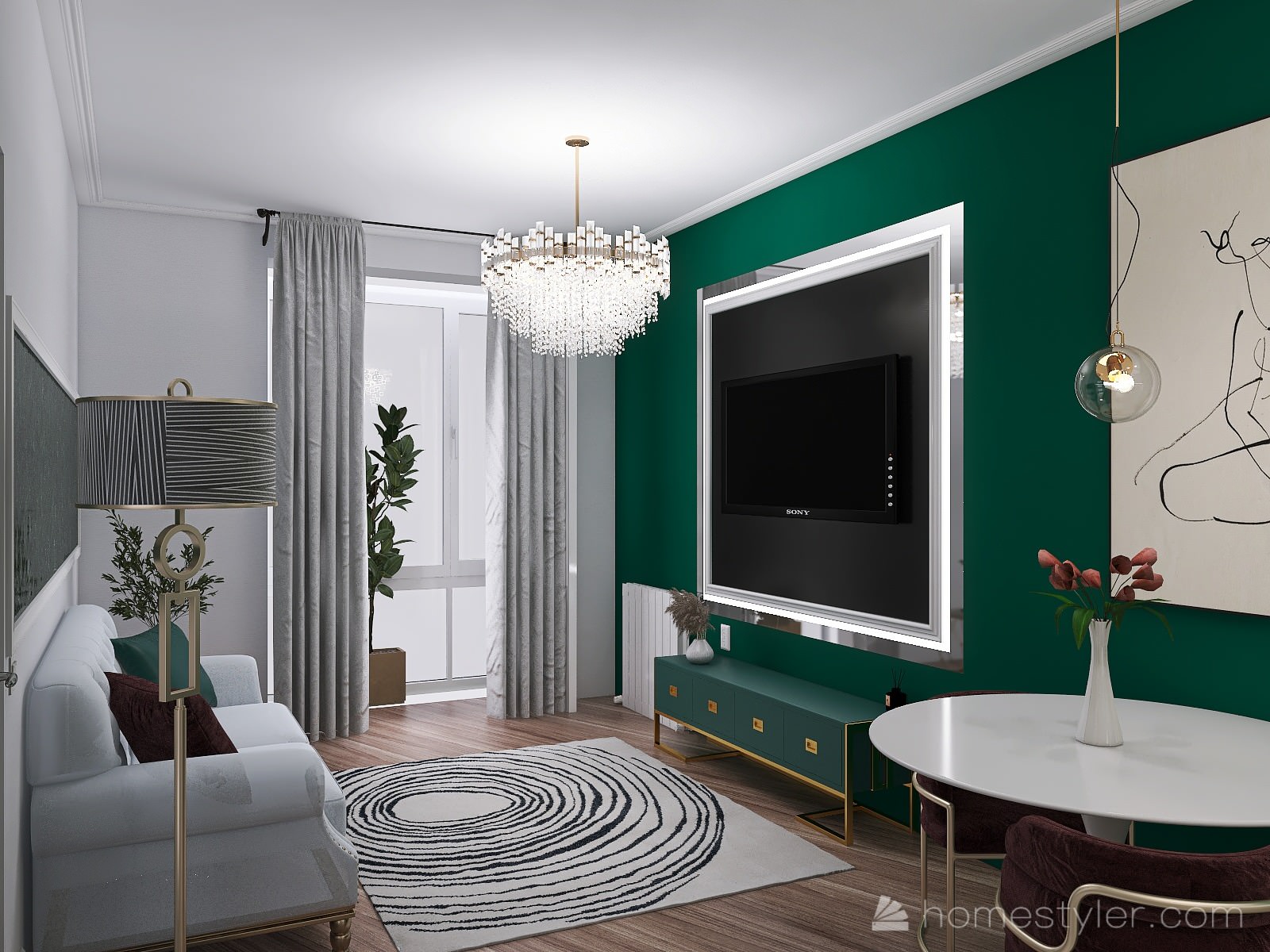 Кухня-гостиная для Ольги