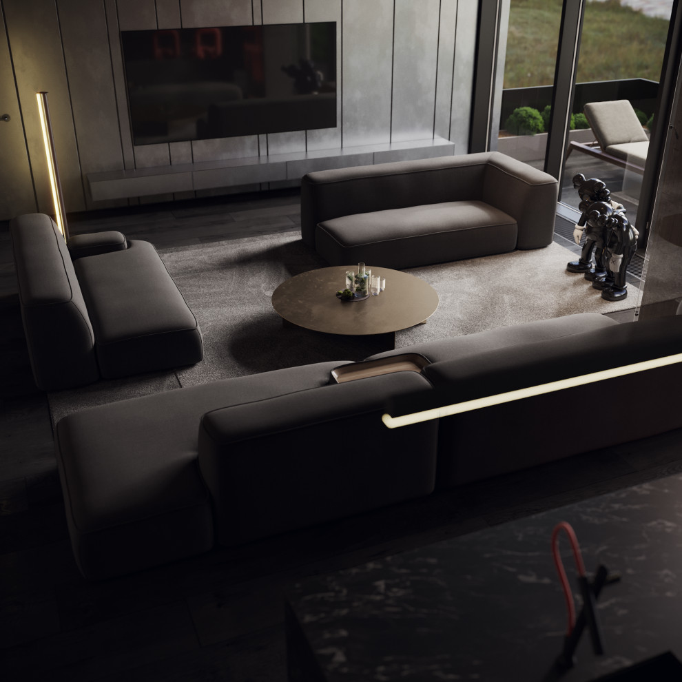 Минималистичная гостиная