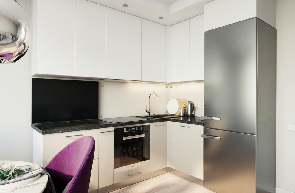 Дизайн двухкомнатной квартиры в лавандовых акцентах