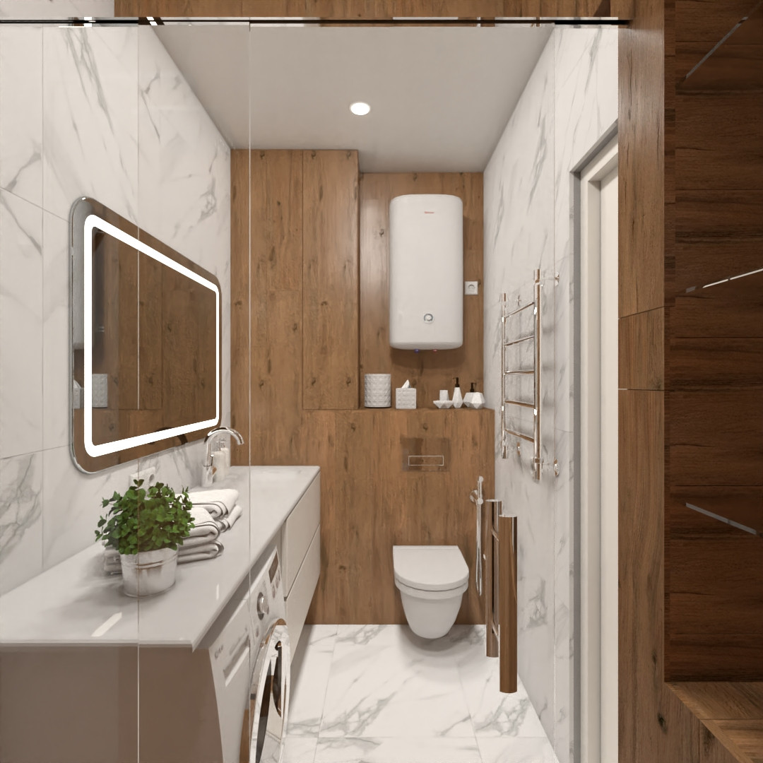 Дизайн интерьера 2-х комнатной квартиры