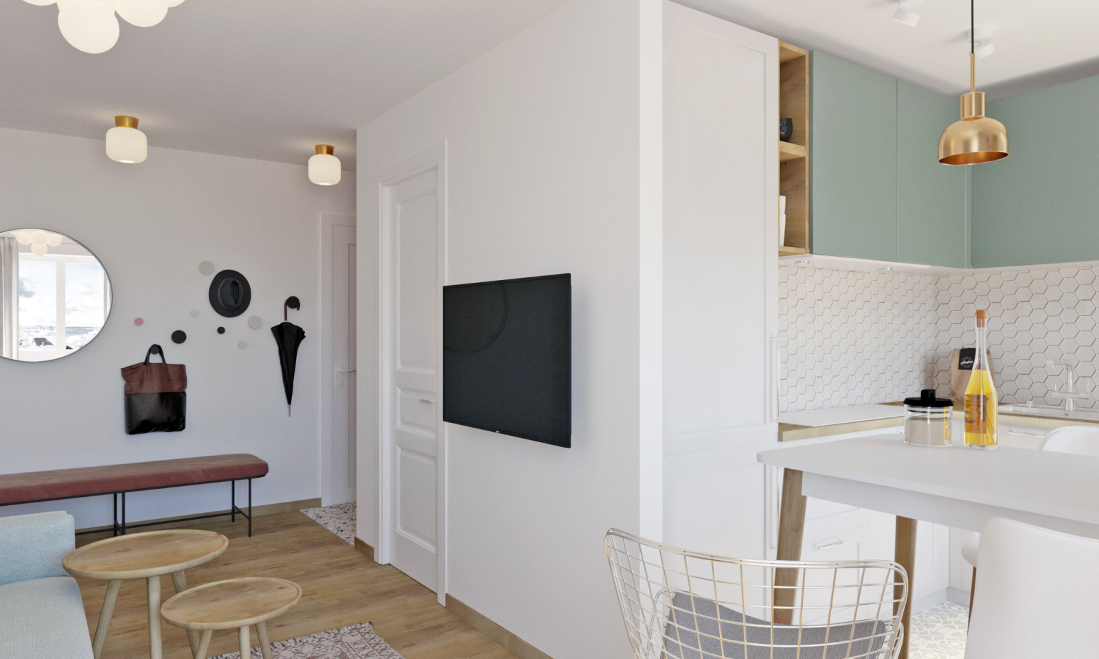 Трехкомнатные апартаменты в Таллине.