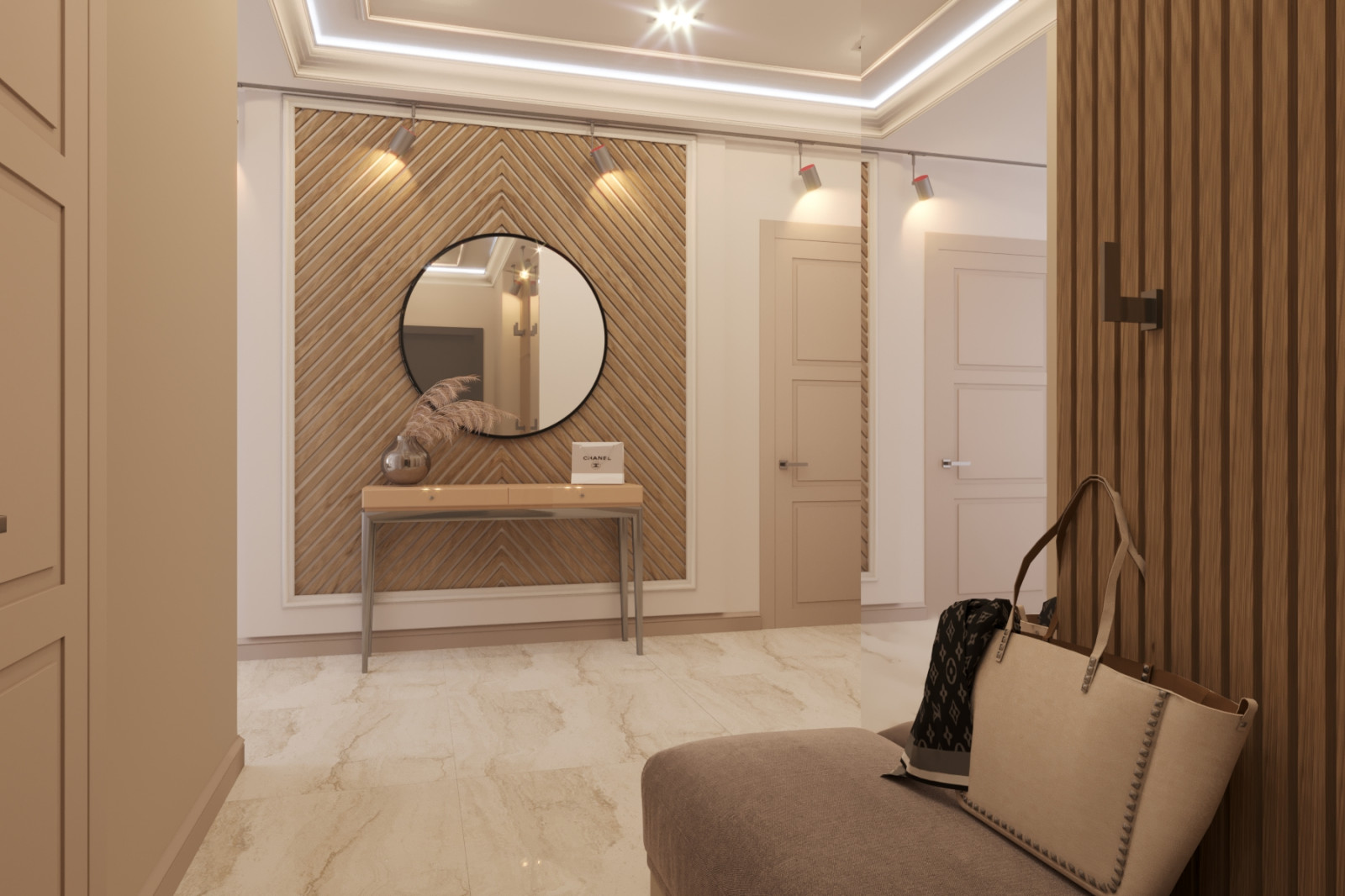 Квартира неоклассика 140м2 г.Новосибирск