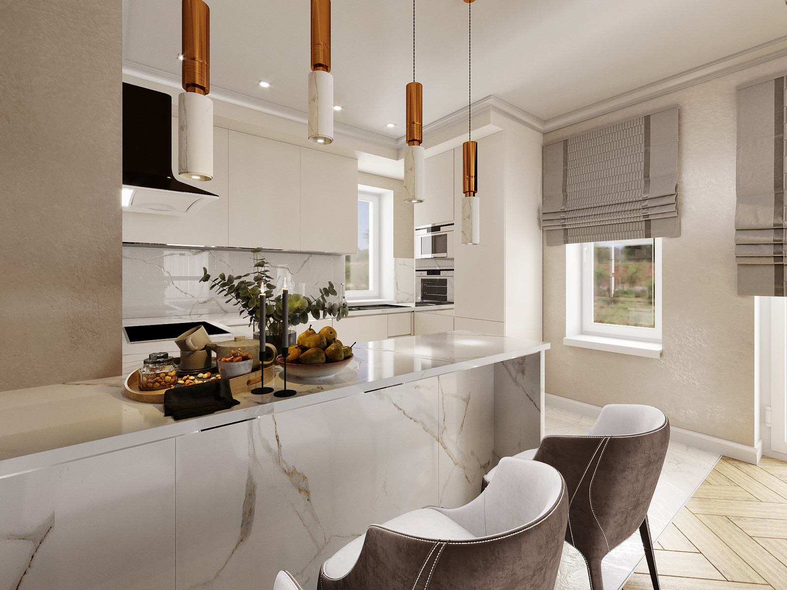 Дизайн- проект и реализация загородного дома