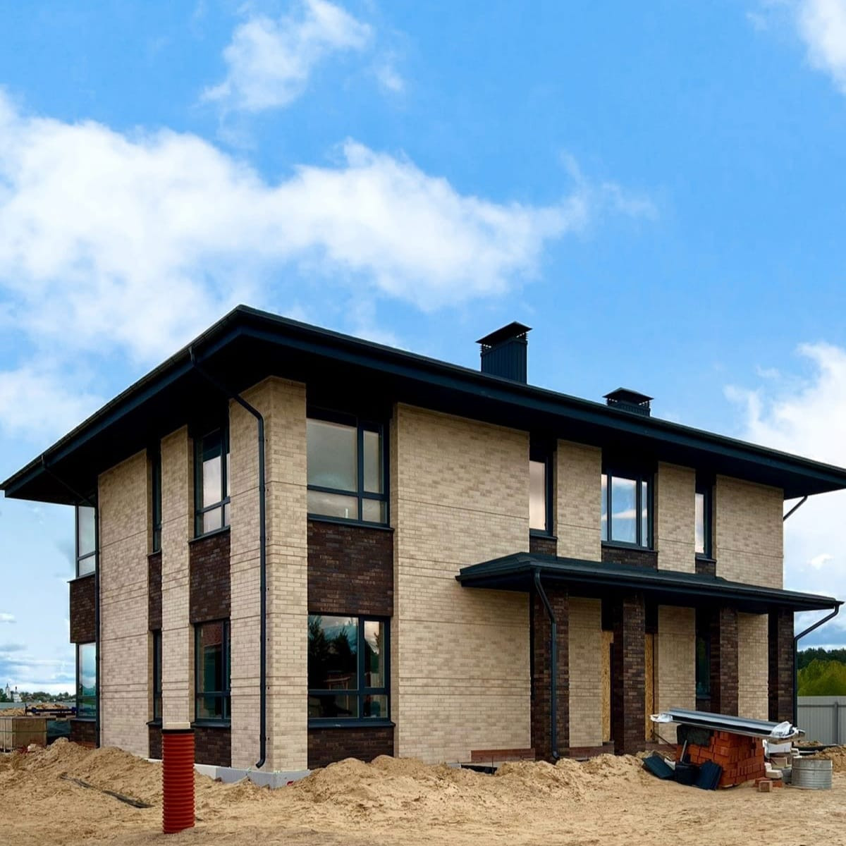 Кирпичный дом во Владимире