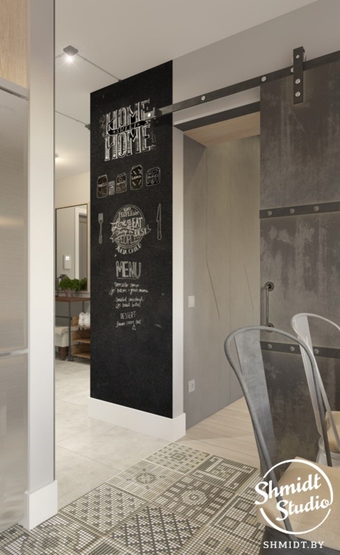 Проект "Коллекционный" для архитектора, 36м.кв.
