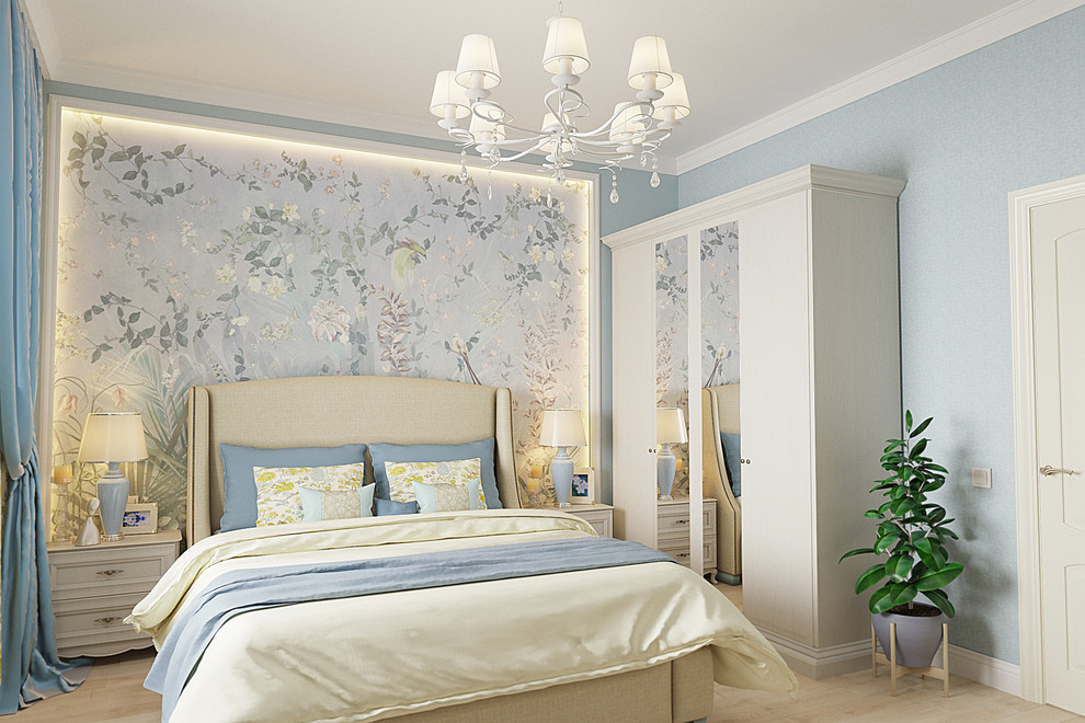Обложка проекта: Дизайн-Проект спальни в классическом стиле