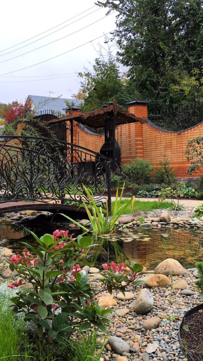 Ландшафтный дизайн участка 8,5 соток.