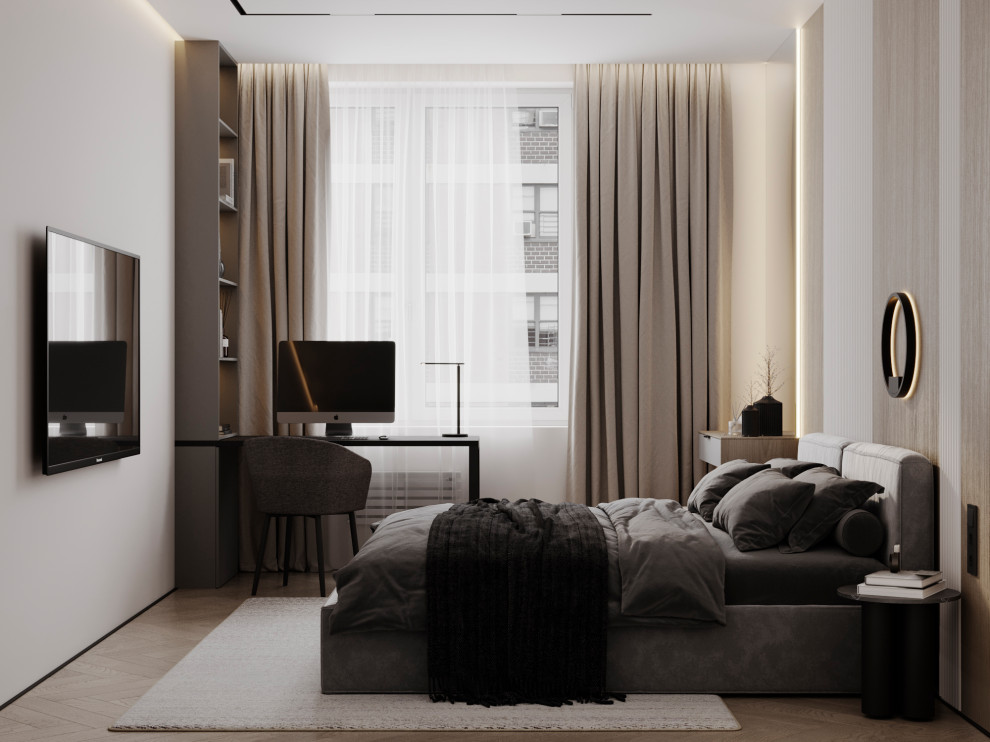 Идеальный современный интерьер в ЖК Homecity