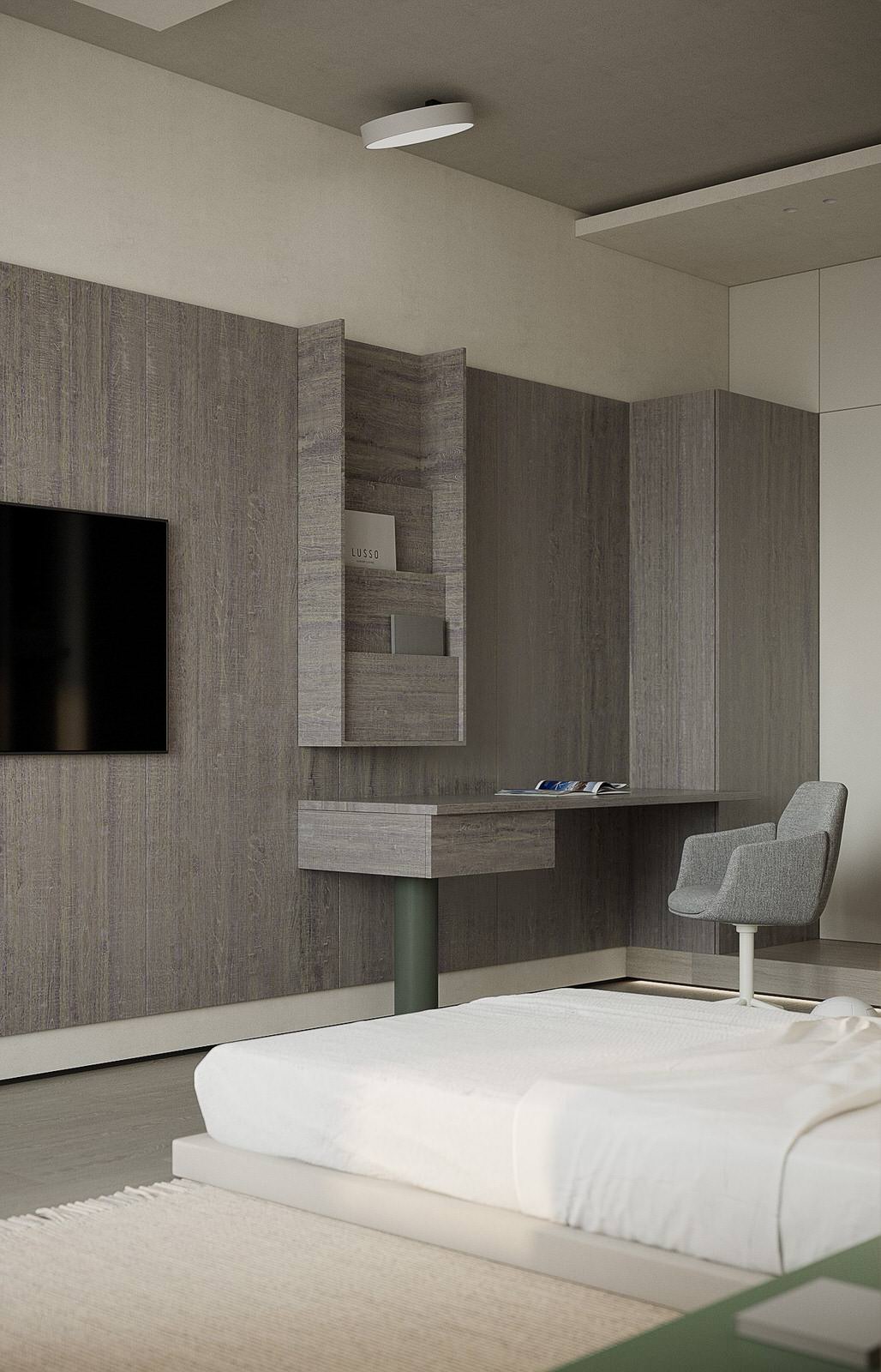 Квартира 130м², ЖК Master на Серебристом бульваре