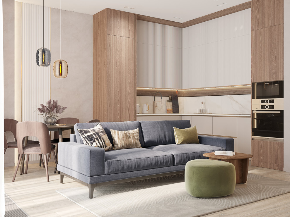 Дизайн интерьера квартиры в ЖК "FLORA&FAUNA"