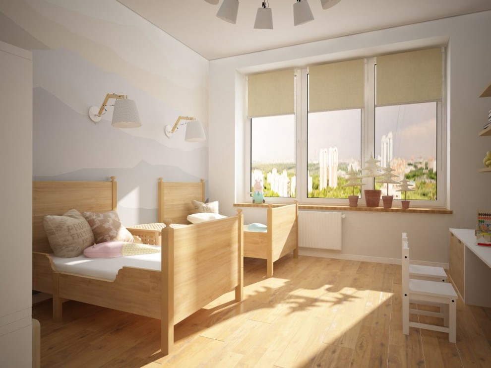 ЖК Наследие. Двухкомнатная квартира в Скандинавском стиле.