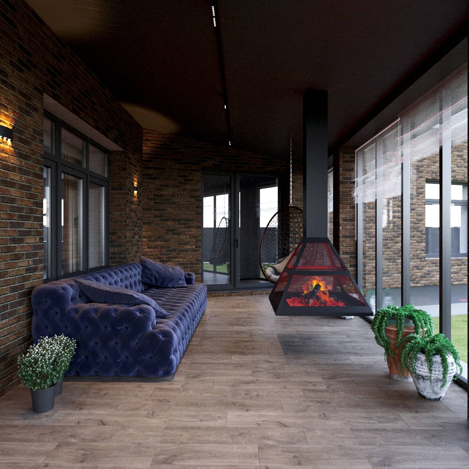 Дизайн дома 215 м. кв. в п. Экодолье