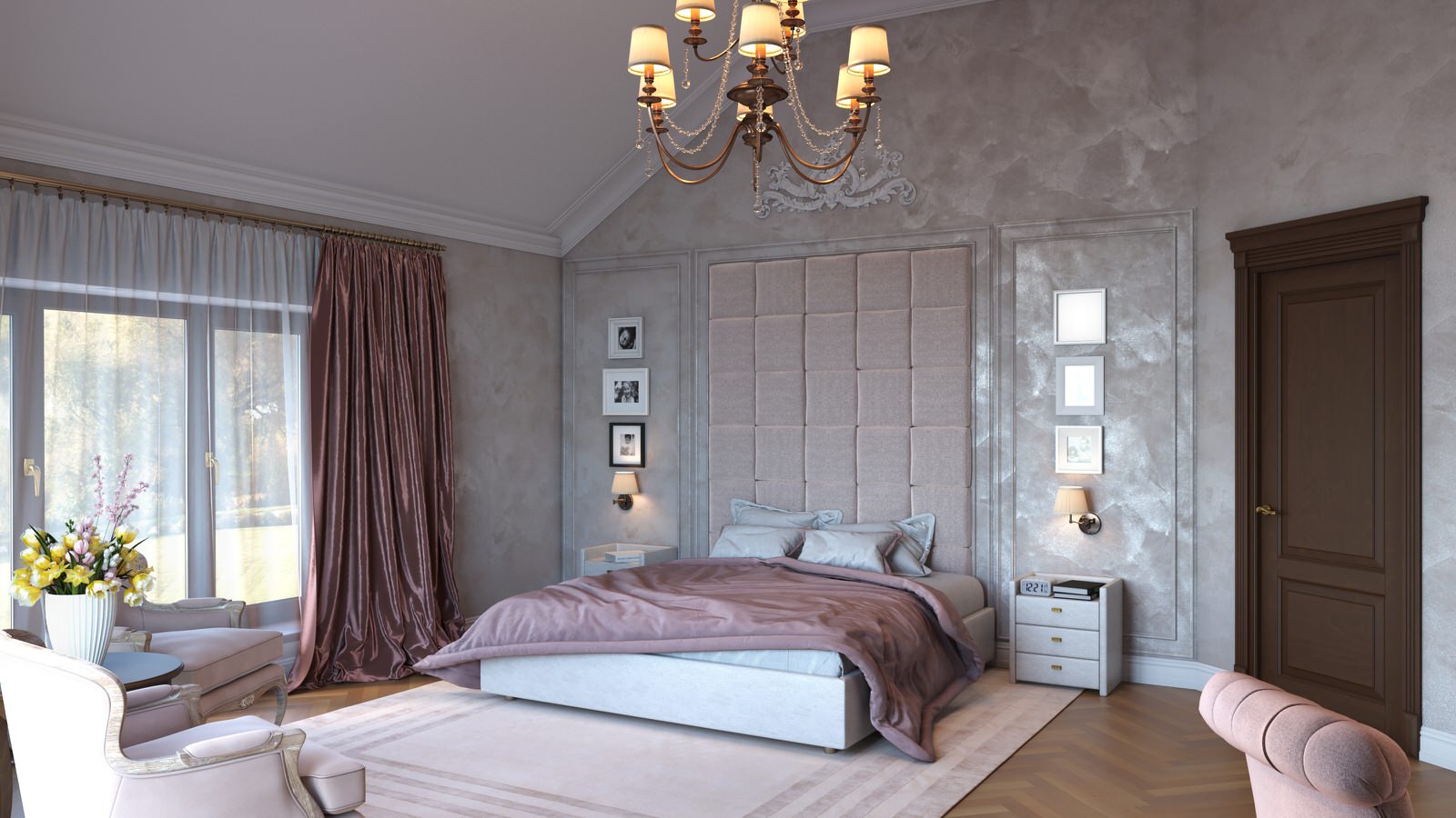 Château dans les pins