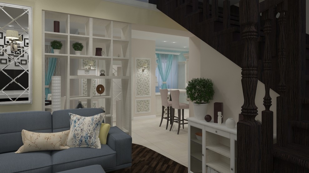 Проект частного дома в  стиле прованс