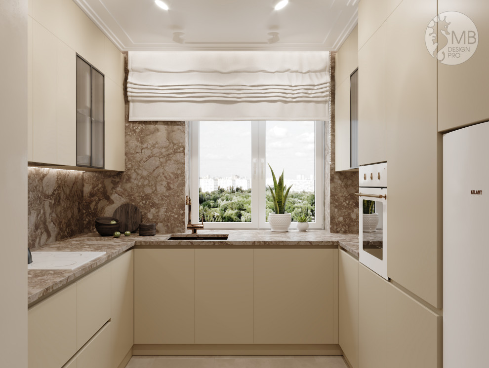 Квартира в карамельных тонах в современном стиле