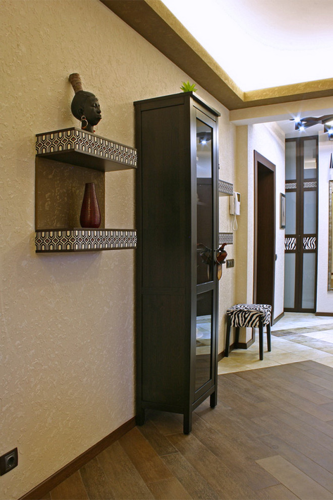 Квартира с африканскими мотивами в г. Обнинске.