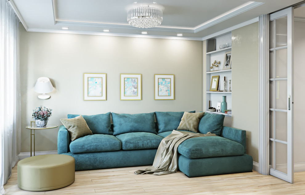 Обложка проекта: Квартира в стиле "Современная классика"