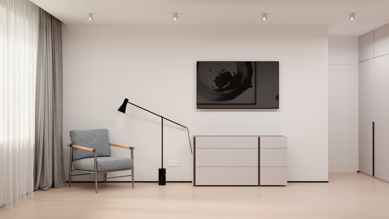 Комфортный интерьер для семьи с ребёнком: функциональные решения на 40 м²