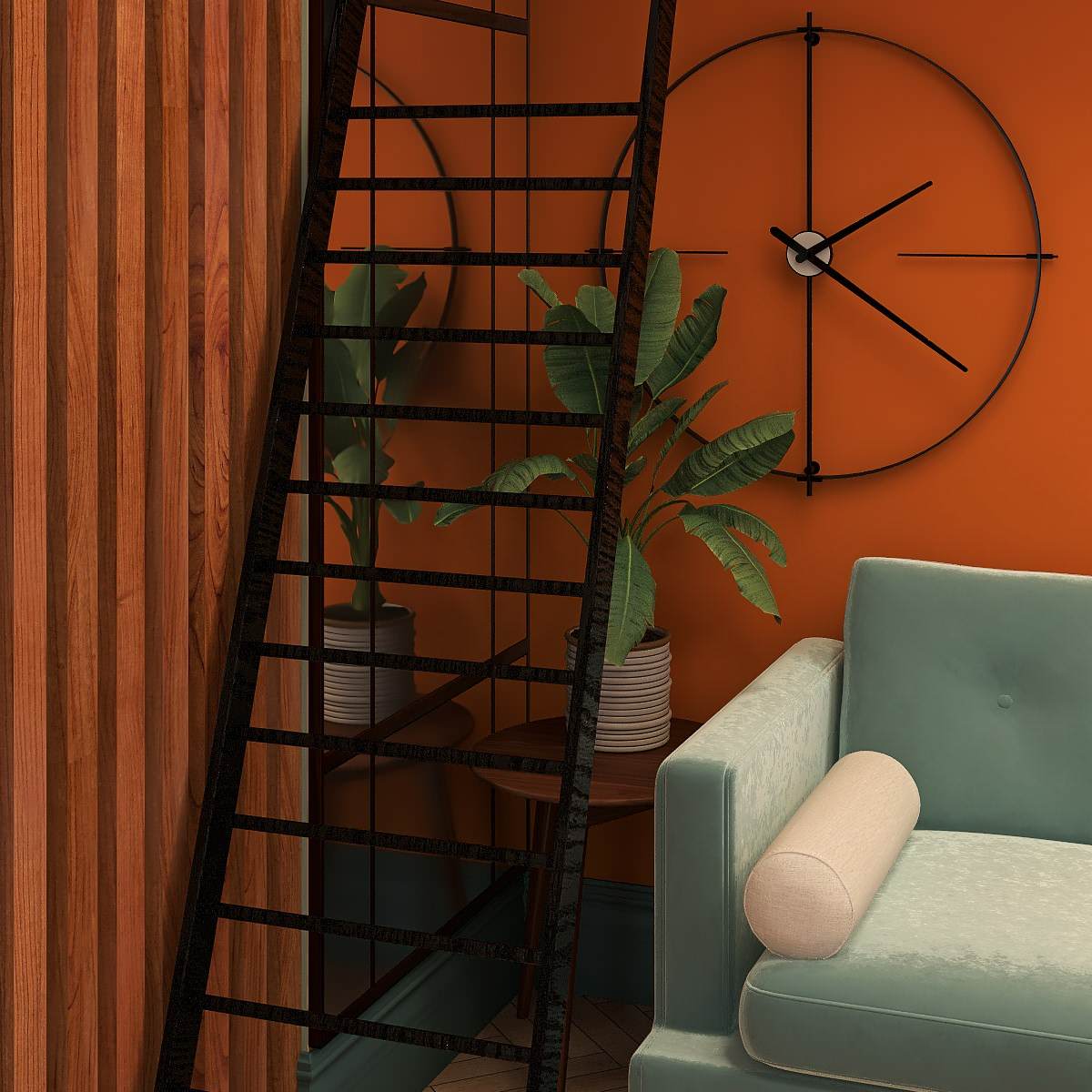 Апельсиновая гостиная