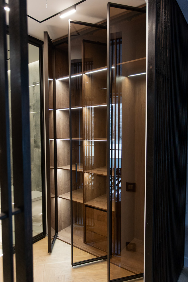 Гардеробная raumplus по двум сторонам