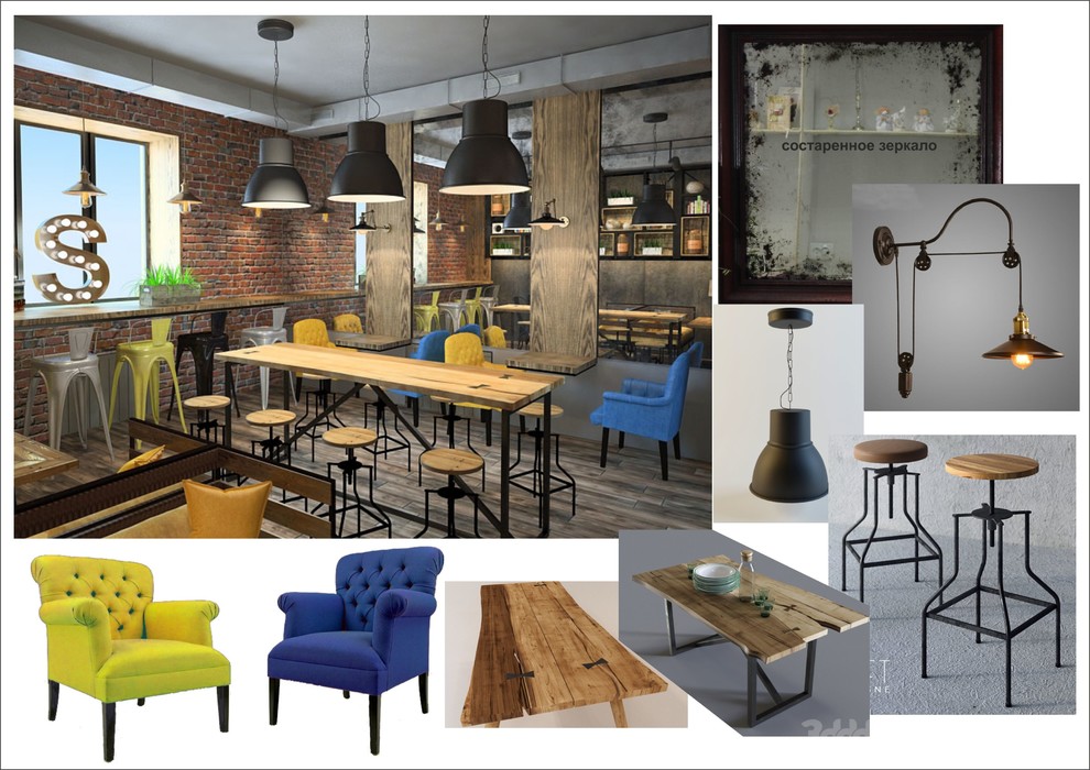 интерьер кофейни в г. Кемерово