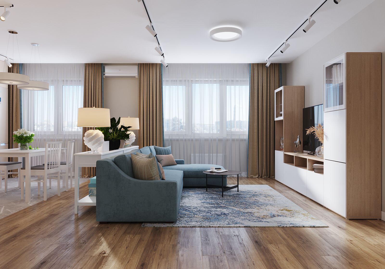 Apartment Rublevskoe shosse 100 m2