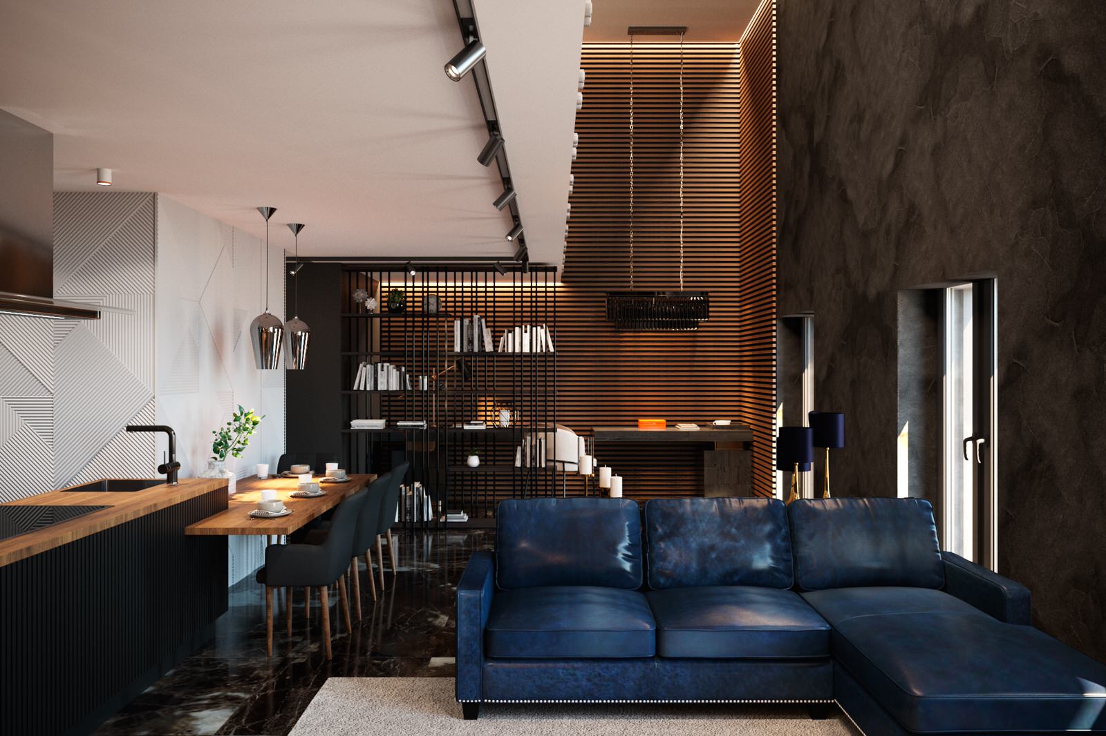 концептуальные предложения по Хайфлету 130квм. г.Новосибирск