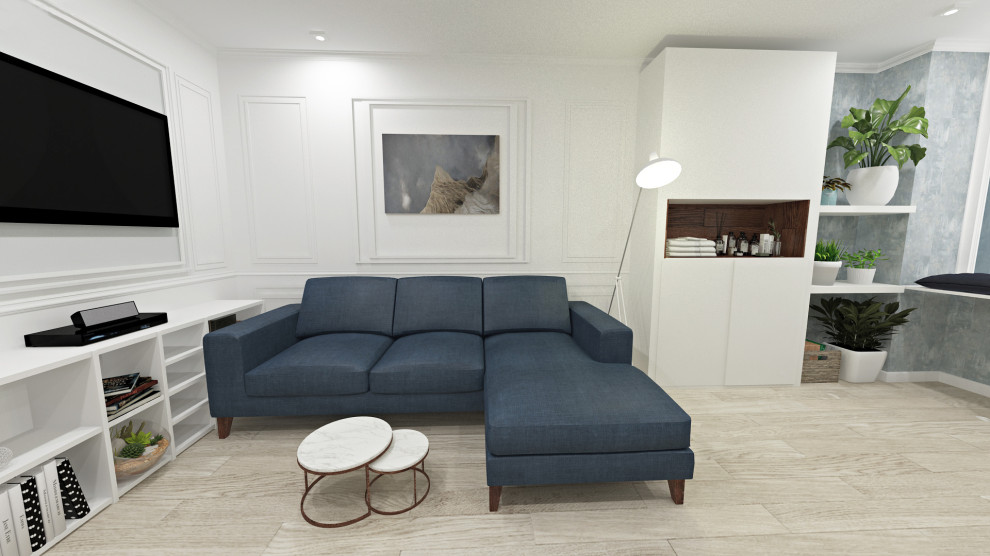 Гостиная-спальня