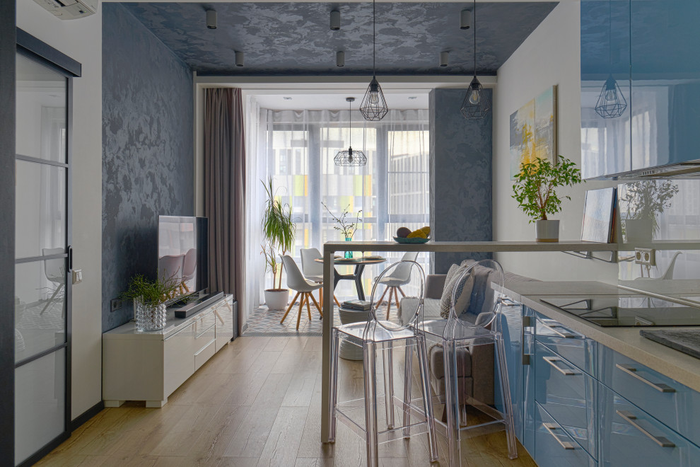 Современный интерьер для молодой семьи.