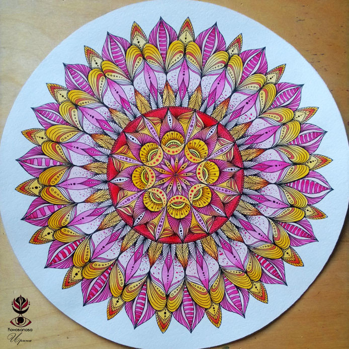 Обложка проекта: Мандалы.