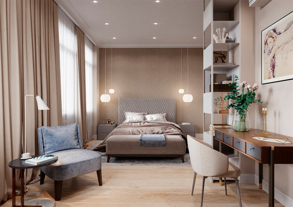 Дизайн проект квартиры на ул. Рогожский Вал в Москве, 135м2