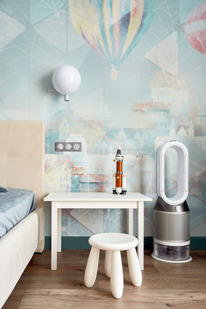 Квартира в пастельных оттенках