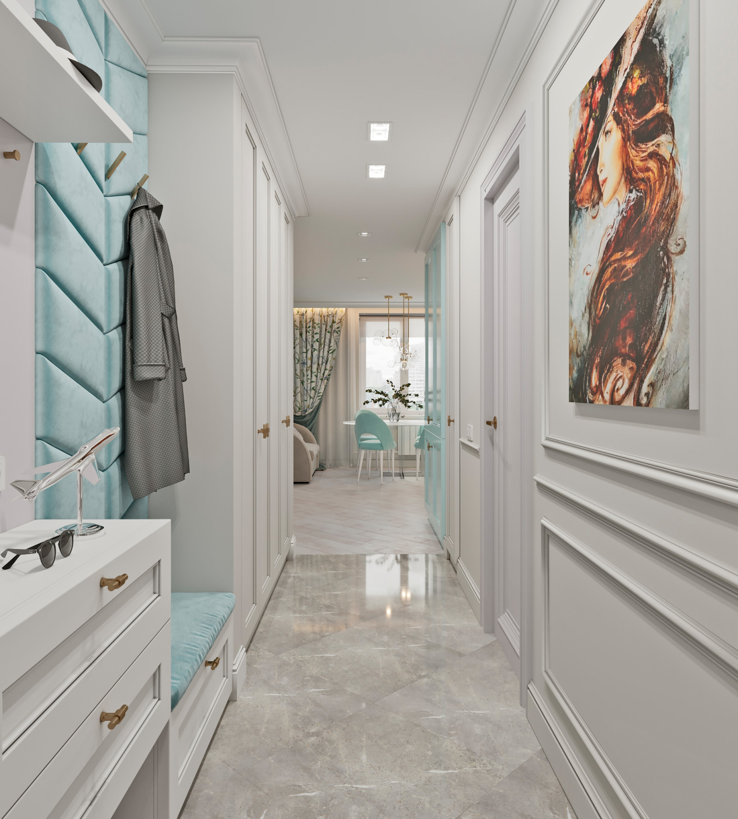 Обложка проекта: 2-Х комнатная квартира ЖК Лобня Сити