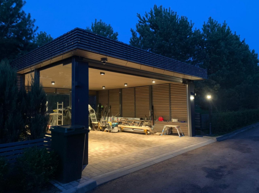 Истра. Комплексная застройка. беседка и Навес.