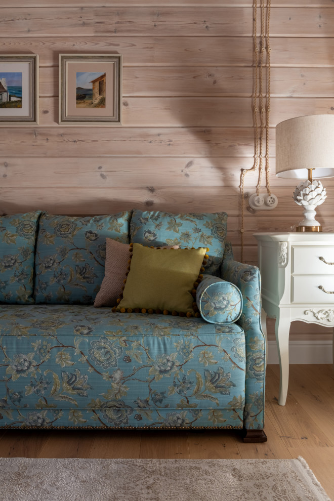 Интерьер деревянного дома