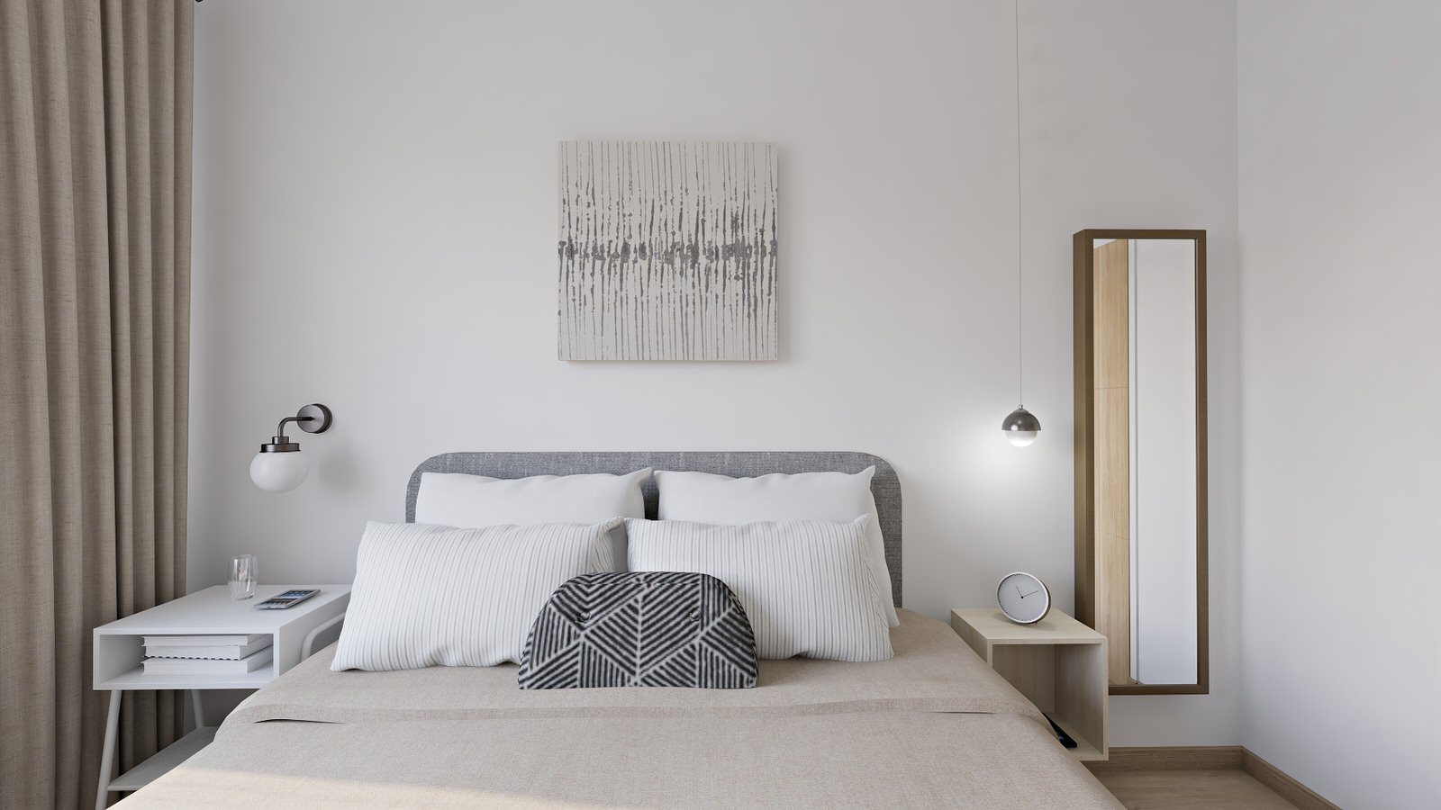 Евродвушка 34,5 кв.м для пары, которая работает на удаленке