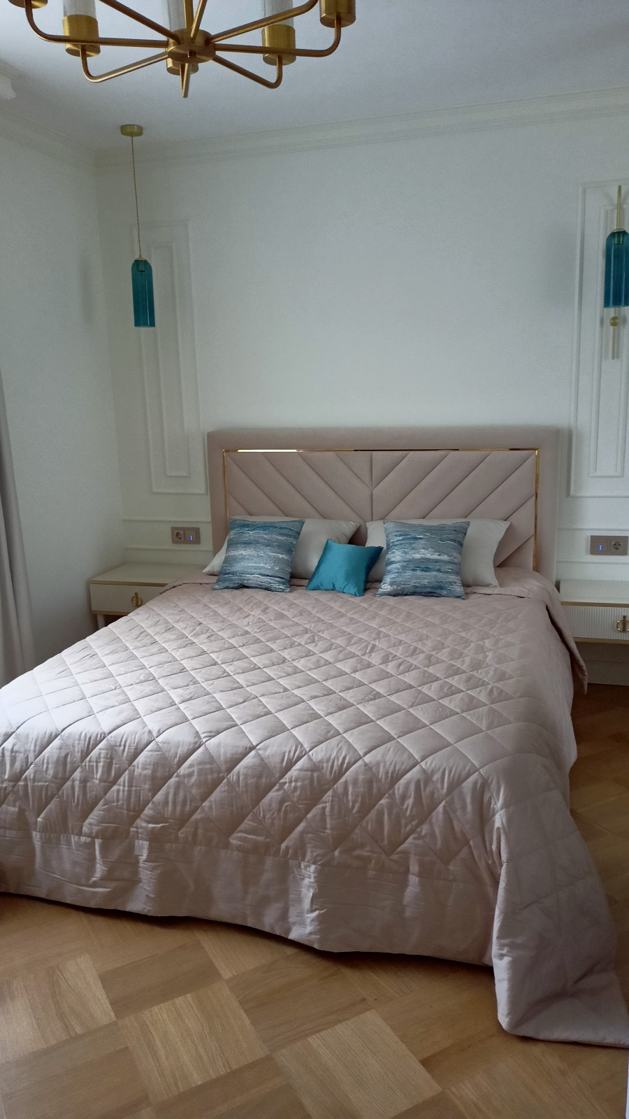 Дом в сосновом лесу - гостевая спальня