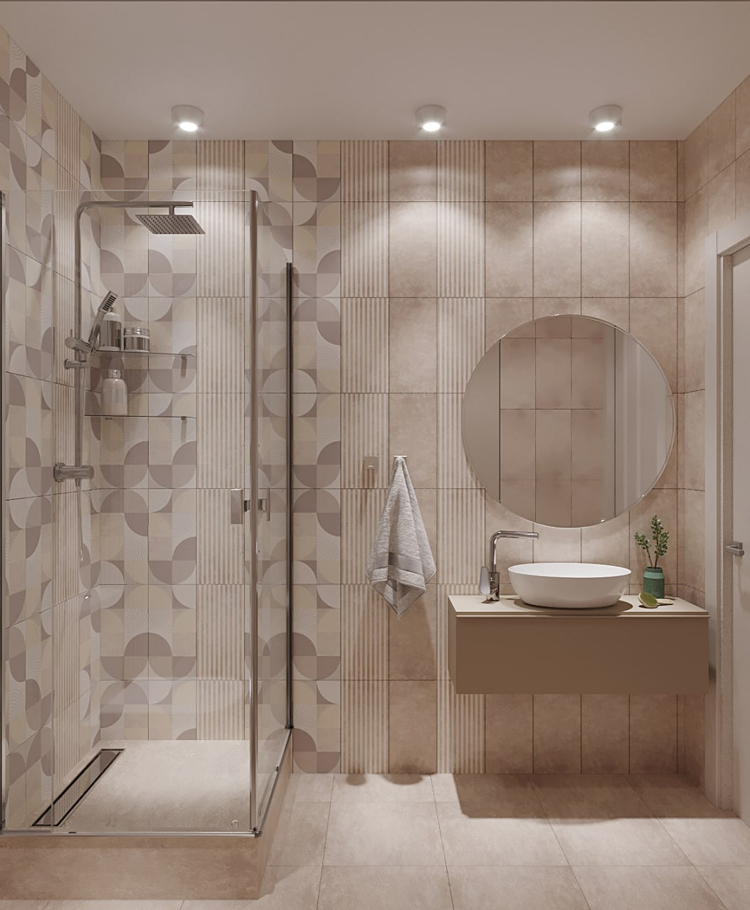 Душевая в современном стиле