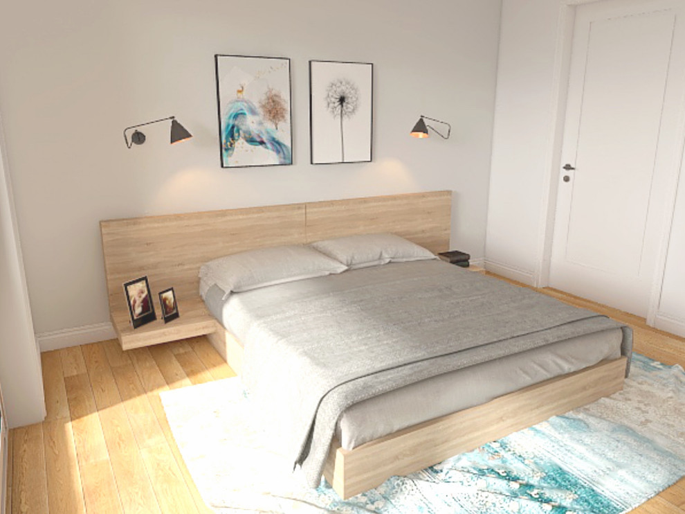 Двухкомнатная квартира в скандинавском стиле