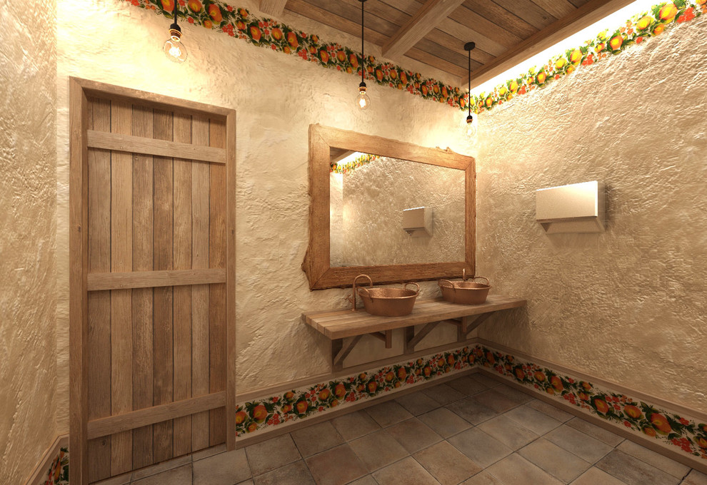 Туалетная комната в ресторане