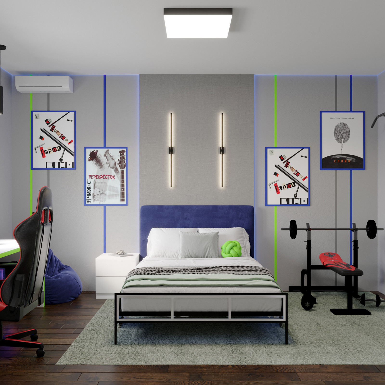 спальня подростка