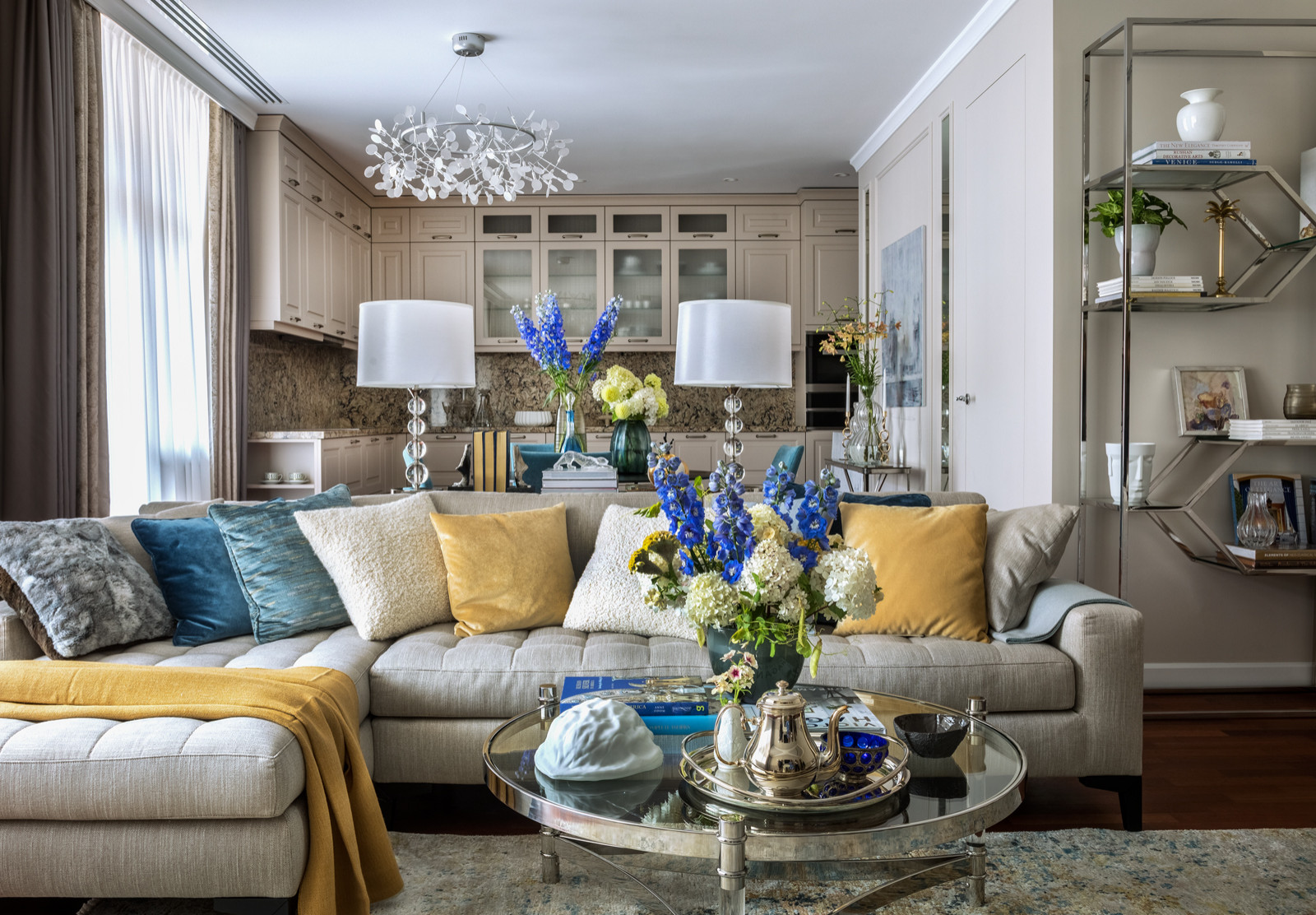 Уютная квартира с весенним настроением