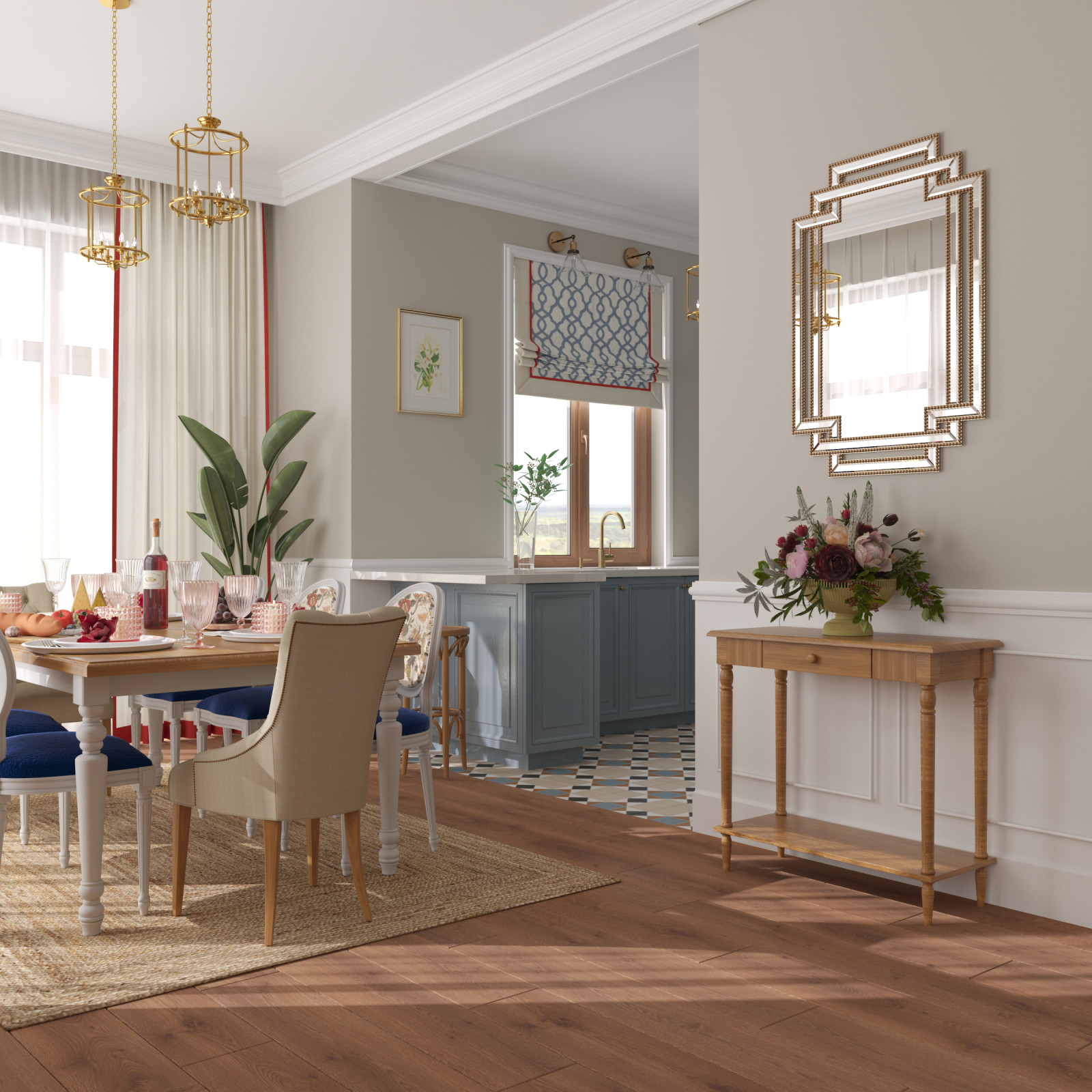 Интерьер частного дома