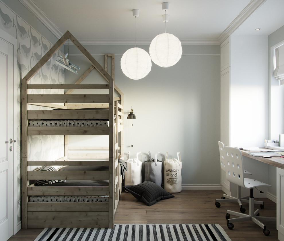 Проект квартиры в скандинавском стиле для молодой семьи