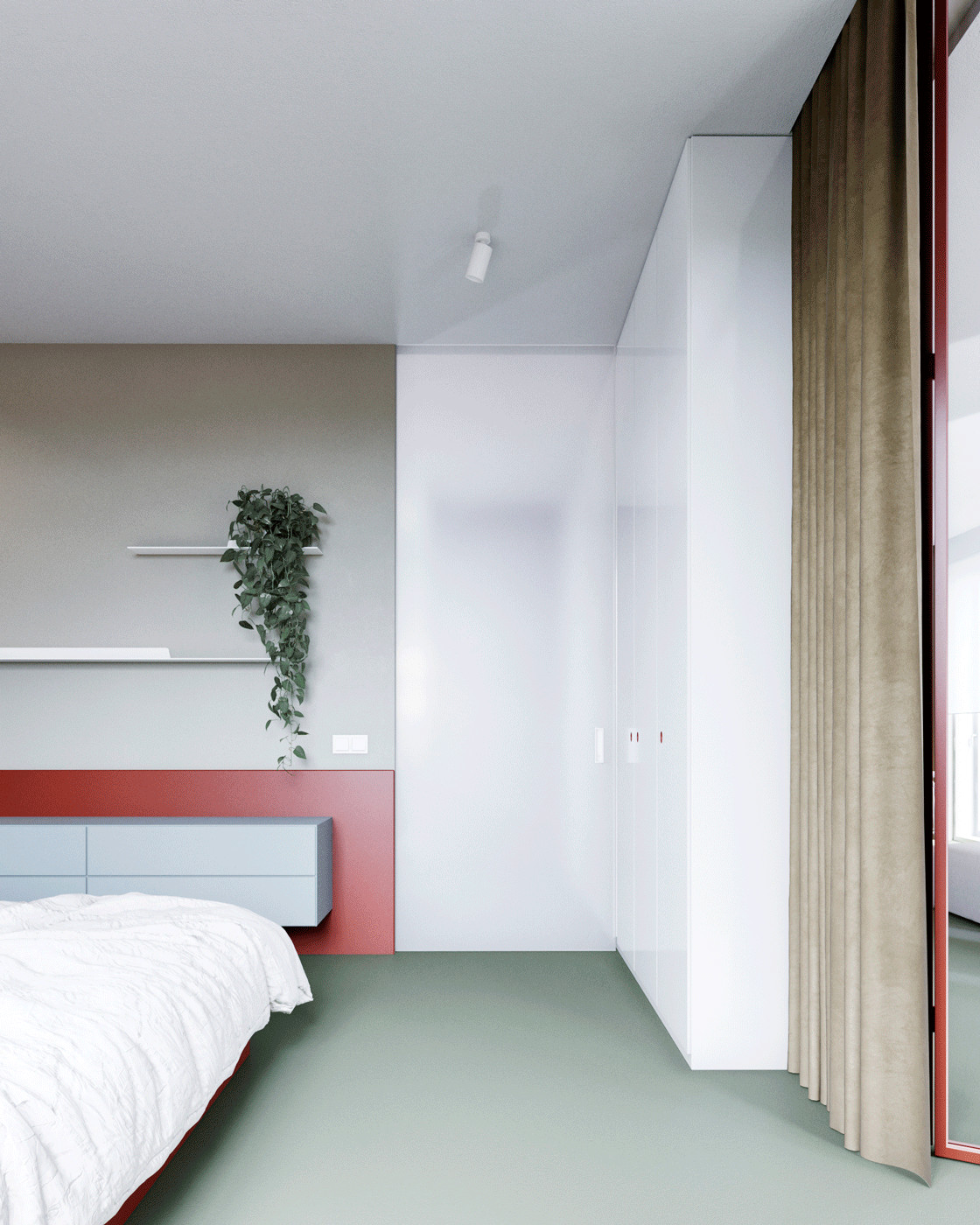 Houzz Украина: Квартира с круговой планировкой